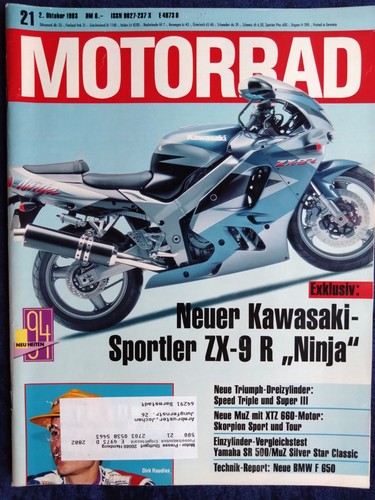 Das motorrad 1993 - motorrad, 21/1993