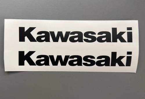 Kawasaki aufkleber 30x4cm - aufkleber, 2x