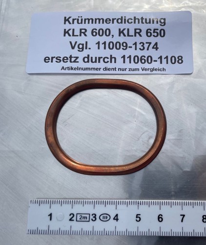 Dichtung krümmer kawasaki klr - krümmer,