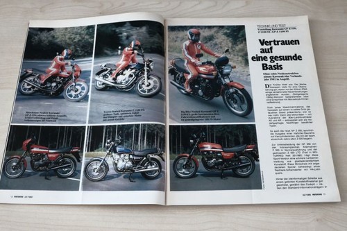 Motorrad 1980 kawasaki gpz - 22/1980,