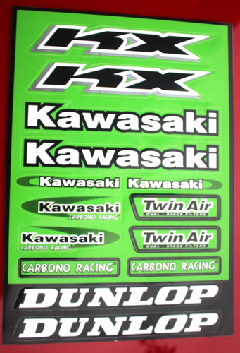 Kawasaki motorrad aufkleber - kawasaki,